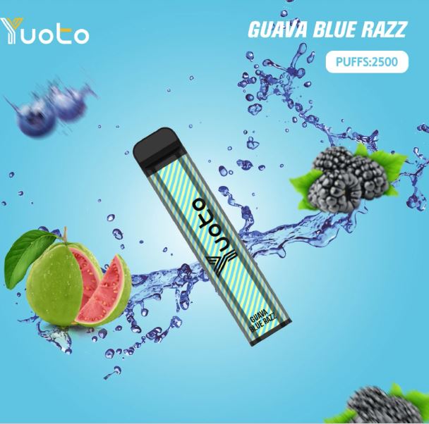 Guava Blue Razz By Yuoto XXL 2500 Puffs Disposable 5%