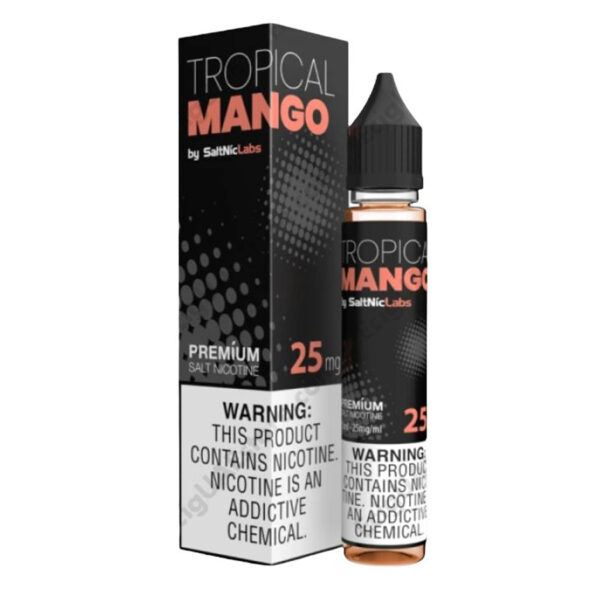 vgod nic salt flavor tropical mango nicotine 25mg/50mg 30ml - best price with review