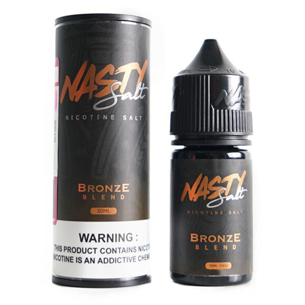 nasty (bronze blend) saltnic 30ml nicotine 35mg and 50mg