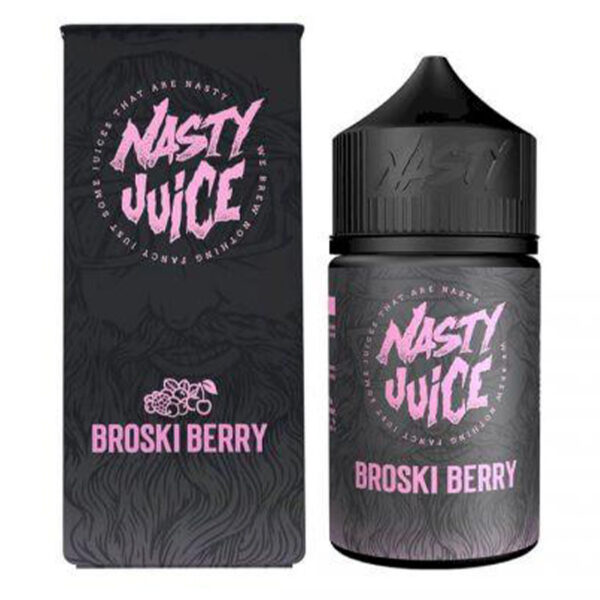 nasty juice broski berry 60ml nicotine 3mg