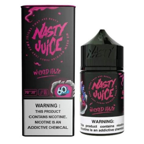 nasty juice (wicked haze) 60ml nicotine 3mg