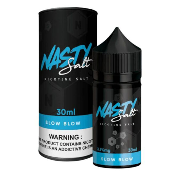 nasty (slow blow) saltnic 30ml nicotine 35mg and 50mg