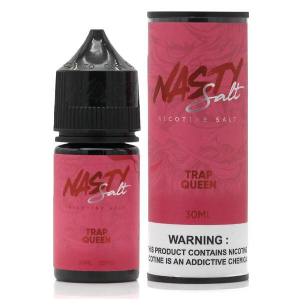 nasty (trap queen) saltnic 30ml nicotine 35mg and 50mg