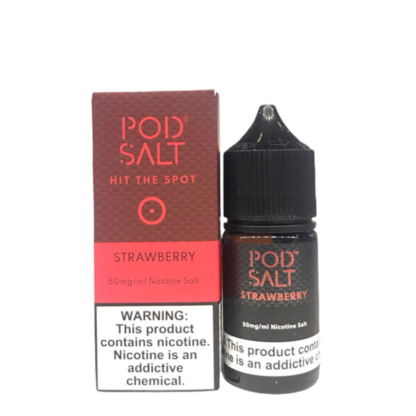 pod salt (strawberry) saltnic 30ml nicotine 50mg