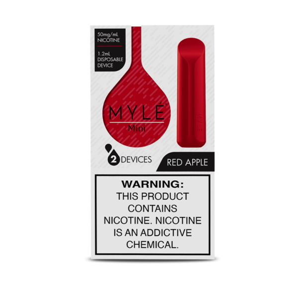 mylÉ mini - red apple disposable device