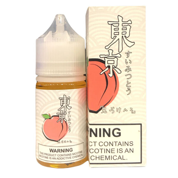tokyo (peach iced) saltnic 30ml nicotine 35mg