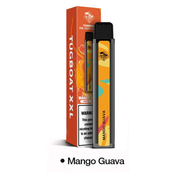 tugboat xxl mango-guava disposable 2500 puffs