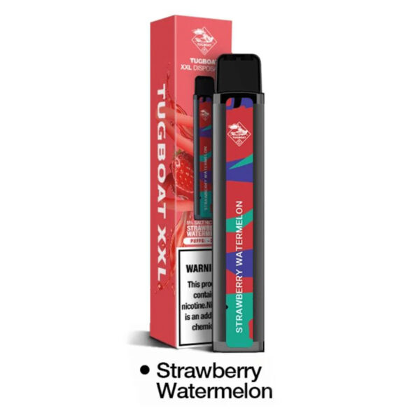 tugboat xxl strawberry-watermelon   disposable 2500 puffs
