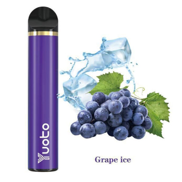 yuoto disposable grape-ice  1500 puff. 50mg