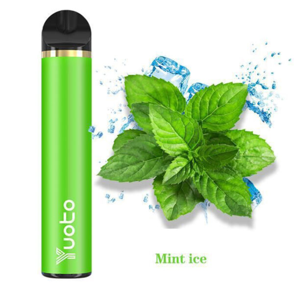 yuoto disposable mint-ice 1500 puff. 50mg