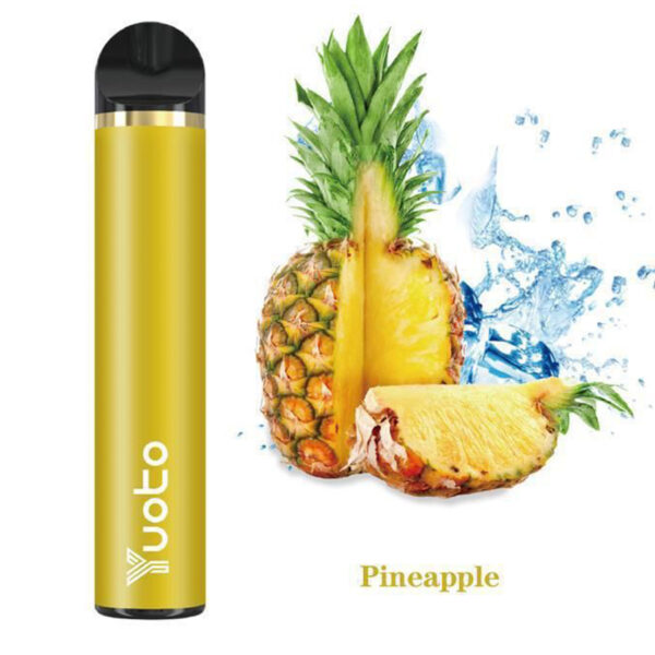yuoto disposable pineapple 1500 puff. 50mg
