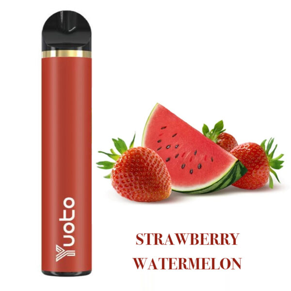 yuoto disposable strawberry-watermelon 1500 puff. 50mg