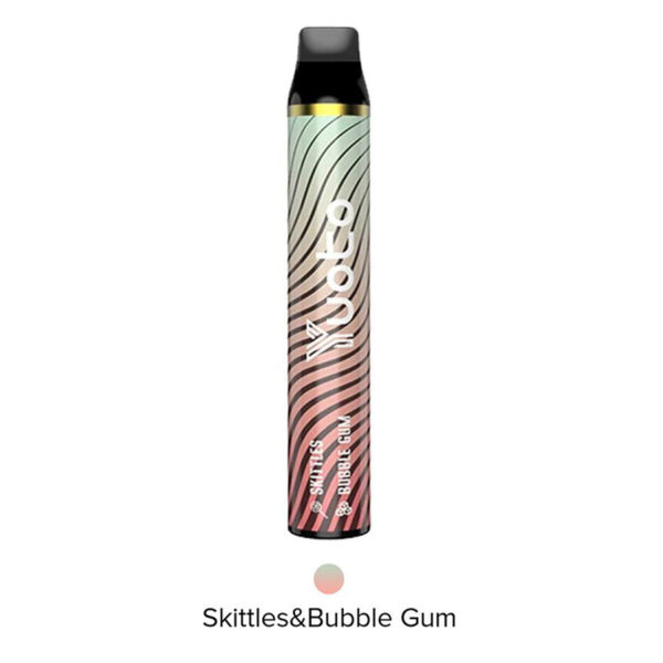 yuoto switch skittles-bubble-gum disposable 3000 puff. 50mg