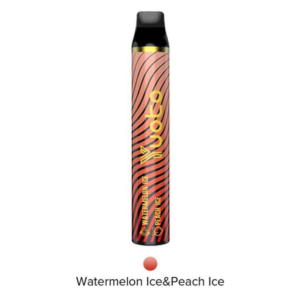 yuoto switch watermelon-ice-peach-ice disposable 3000 puff. 50mg