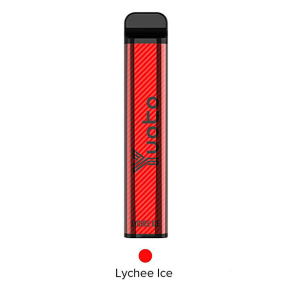 yuoto xxl lychee-ice disposable 2500 puff. 50mg