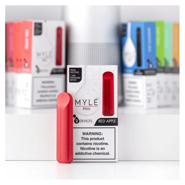 mylÉ mini - red apple disposable device