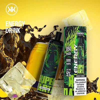 energy drink by kk energy  5000 puffs 5% (rechargeable)