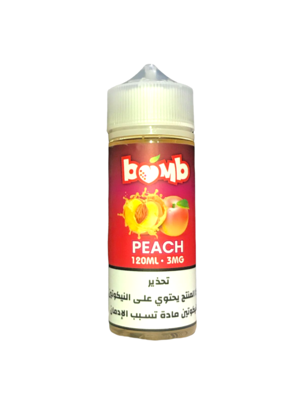 peach by bomb 3mg – 120ml