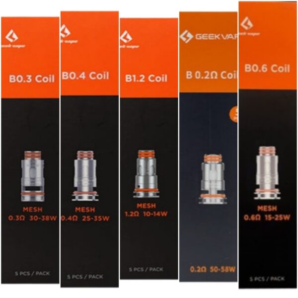 geekvape aegis boost b series coil 5pcs-pack