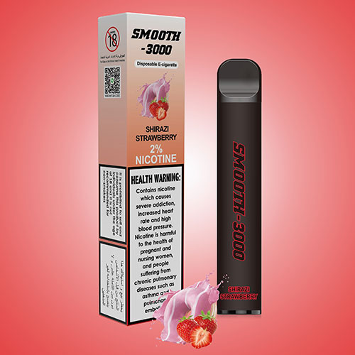 shirazi strawberry by smooth 3000 disposable 2%
