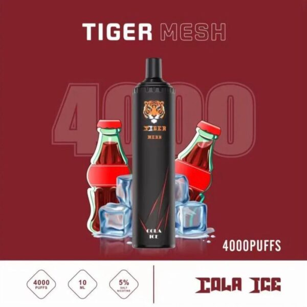 tiger mesh cola ice 4000 puffs disposable 5%
