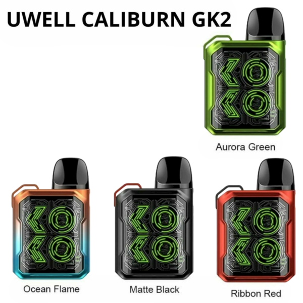 caliburn gk2 kit by uwell pod kit