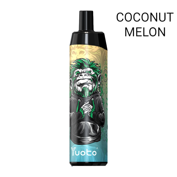 coconut melon yuoto thanos 5000 puffs disposable 50mg