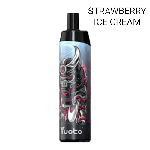 strawberry ice cream yuoto thanos 5000 puffs disposable 50mg