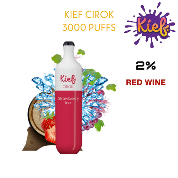 red wine kief cirok 20mg disposable 3000 puffs