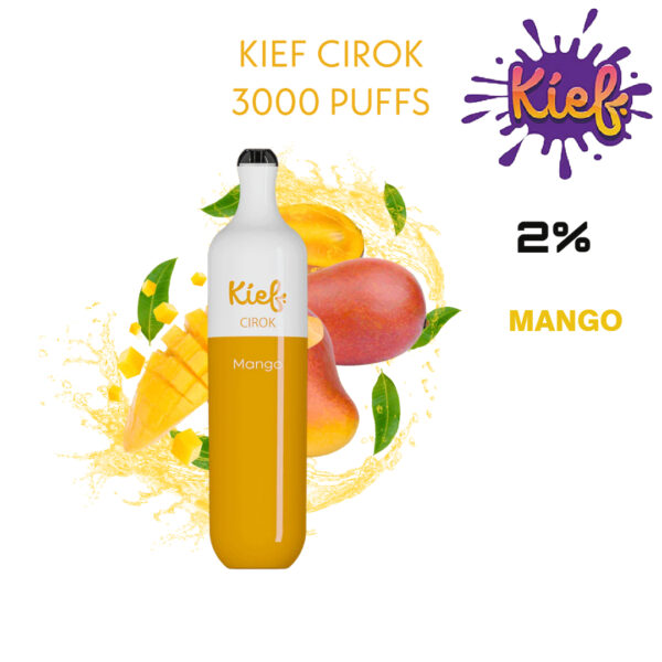 mango kief cirok 20mg disposable 3000 puffs