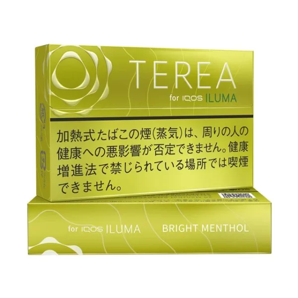 bright menthol heets terea for iqos iluma