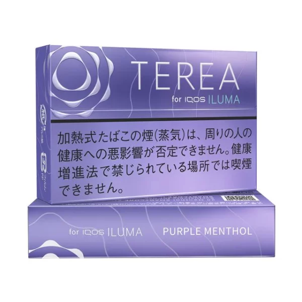 purple menthol heets terea for iqos iluma