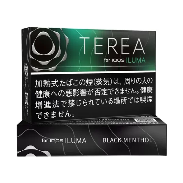 black menthol heets terea for iqos iluma