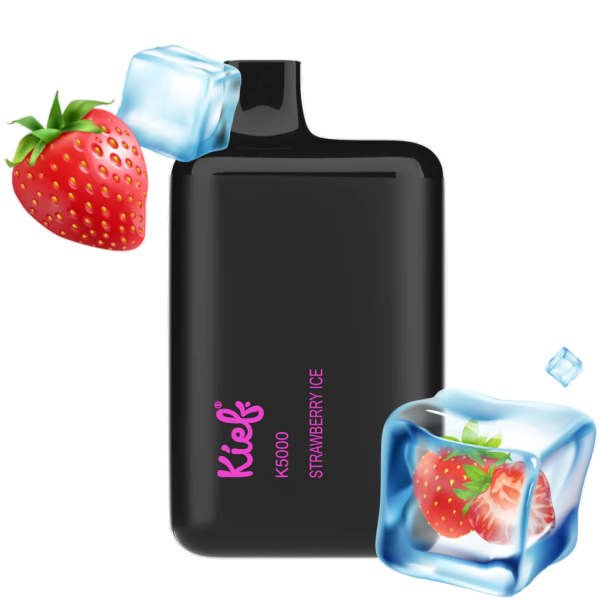 kief strawberry ice k5000 puffs 20mg disposable