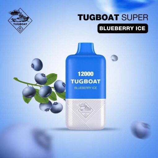 Tugboat Super Disposable Vape Blueberry Ice