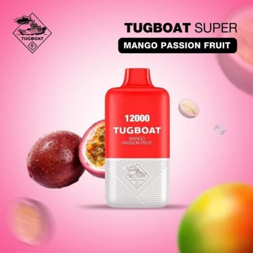 Tugboat Super Disposable Vape Mango Passion Fruit