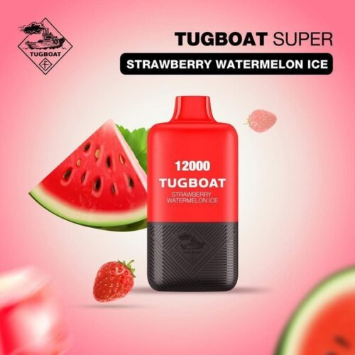 Tugboat Super Disposable Vape Strawberry Watermalon Ice
